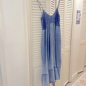 For Her Paris maxi beachy tulum style dress with sequin top